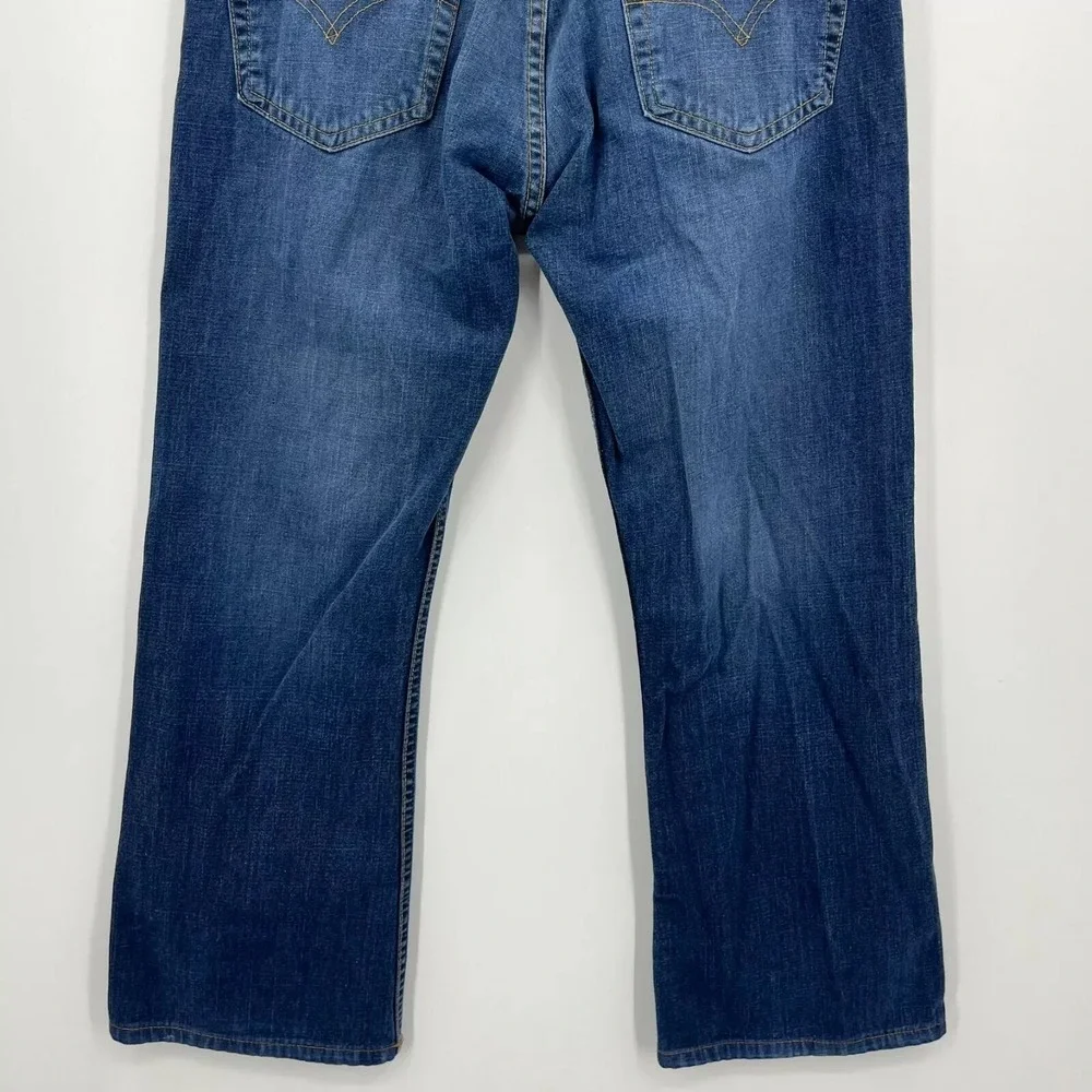 Levi's Jeans Men's Size 33 Blue 520‎ Bootcut Button Fly Medium Wash Vtg 90s